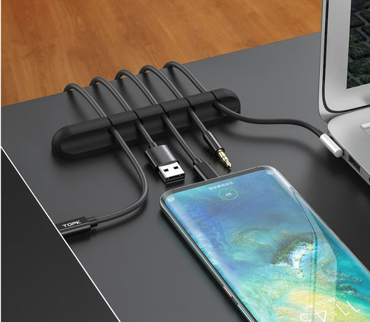 Silicone Cable Organizer Clip