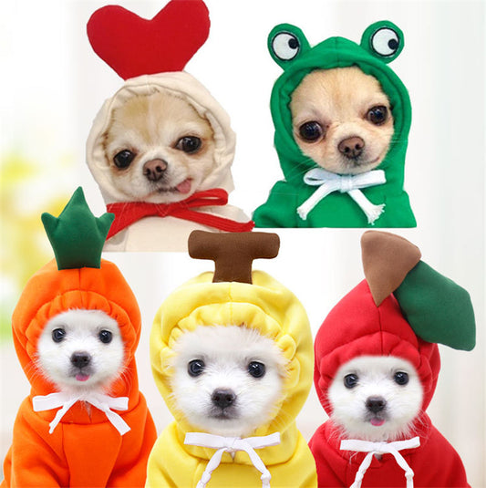 Fruity Fleece Pet Hoodie