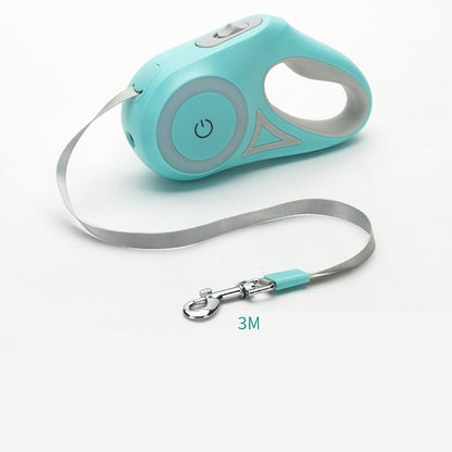 LED Retractable Pet Leash & Collar Set