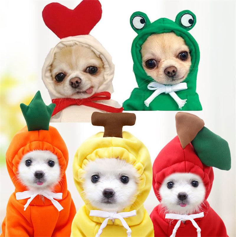 Fruity Fleece Pet Hoodie
