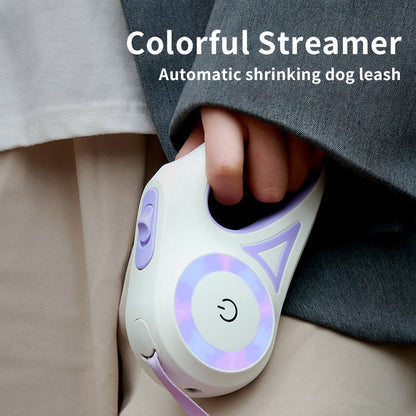 LED Retractable Pet Leash & Collar Set