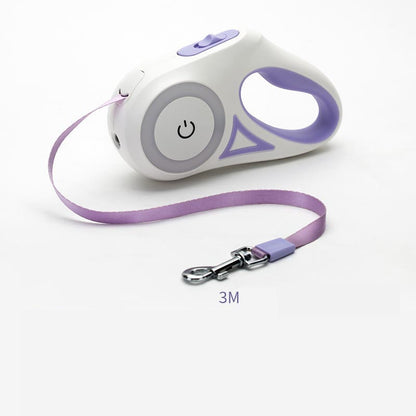 LED Retractable Pet Leash & Collar Set