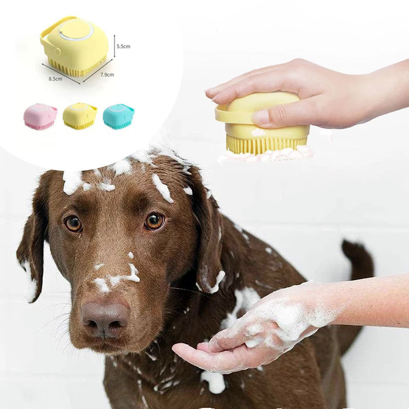 Silicone Grooming Pet Shower Brush